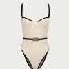 SAME Belted One Piece-Women Women