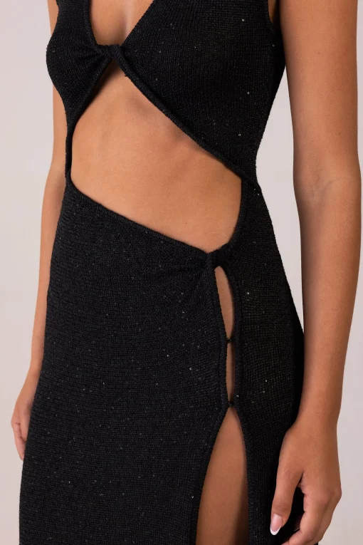 SAME Cut Out Twist Dress- Dresses