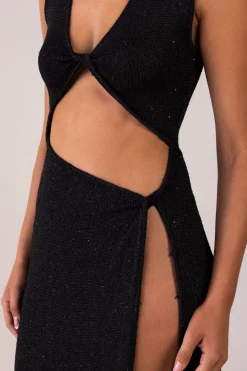 SAME Cut Out Twist Dress- Dresses