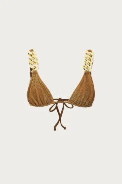 SAME Gold Chain Triangle Top-Women Under $100 | Women