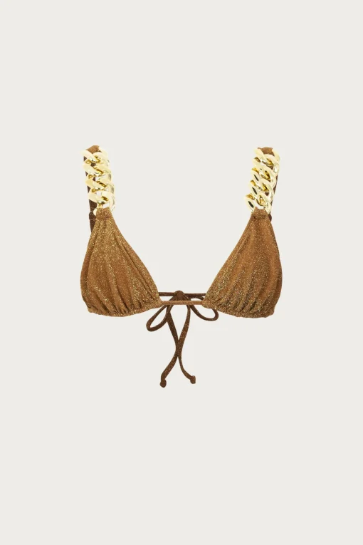 SAME Gold Chain Triangle Top-Women Under $100 | Women
