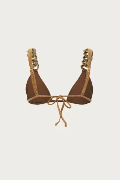 SAME Gold Chain Triangle Top-Women Under $100 | Women