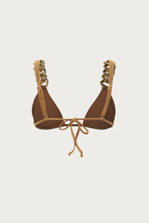 SAME Gold Chain Triangle Top-Women Under $100 | Women