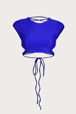 SAME Lace Up Crop Top- Under $100