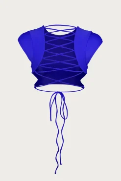 SAME Lace Up Crop Top- Under $100