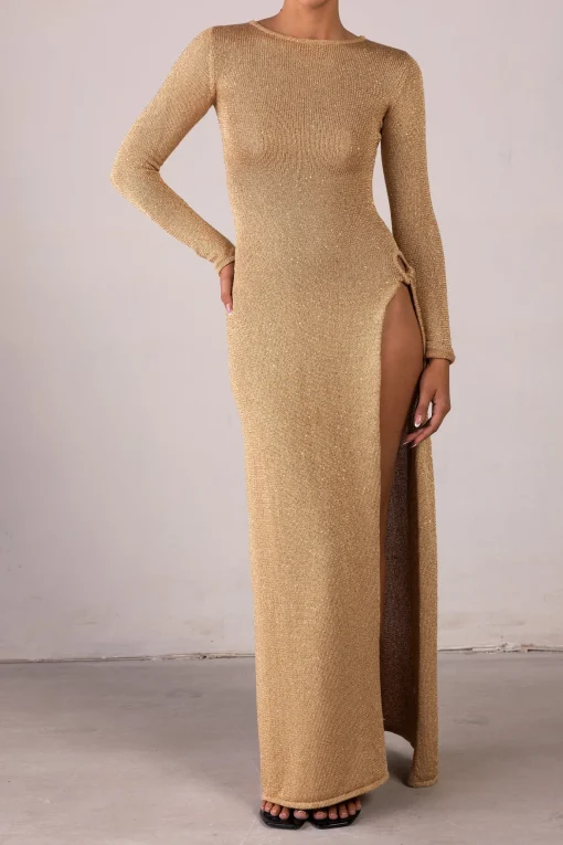 SAME Long Sleeve Twist Dress- Dresses
