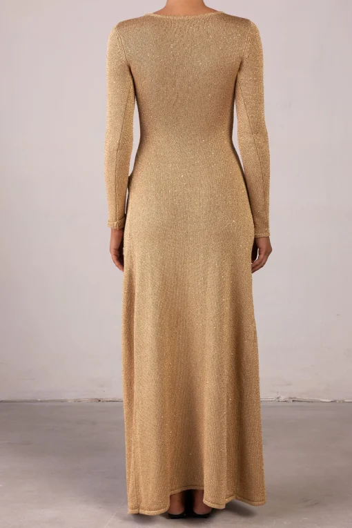 SAME Long Sleeve Twist Dress- Dresses