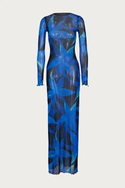 SAME Mesh Maxi Dress- Dresses