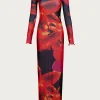 SAME Mesh Maxi Dress- Dresses