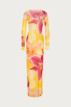 SAME Mesh Maxi Dress- Dresses