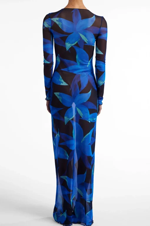 SAME Mesh Maxi Dress- Dresses
