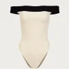 SAME Off Shoulder One Piece-Women Women
