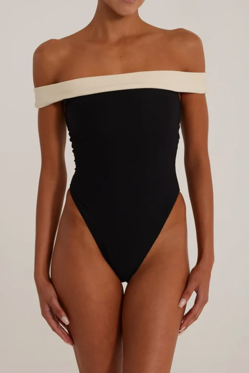 SAME Off Shoulder One Piece-Women Women