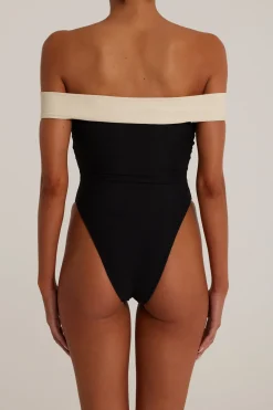 SAME Off Shoulder One Piece-Women Women