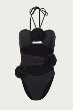 SAME Rose Cut Out One Piece-Women Women