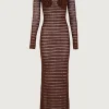 SAME Rosette Crochet Dress- Dresses