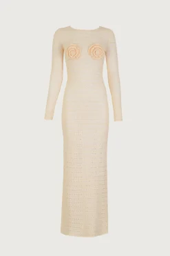 SAME Rosette Crochet Dress- Dresses | Bridal