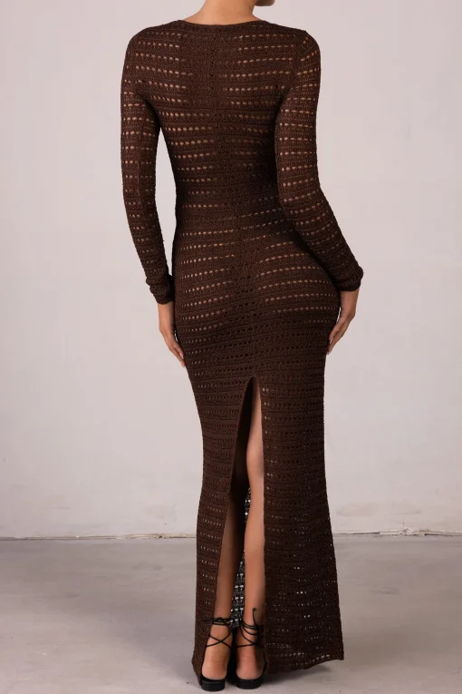 SAME Rosette Crochet Dress- Dresses
