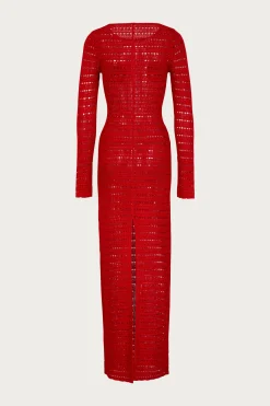 SAME Rosette Crochet Dress- Dresses