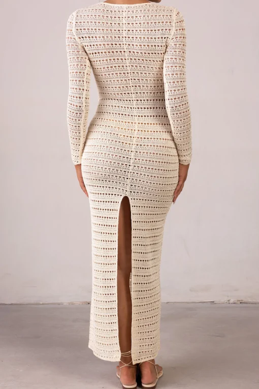 SAME Rosette Crochet Dress- Dresses | Bridal