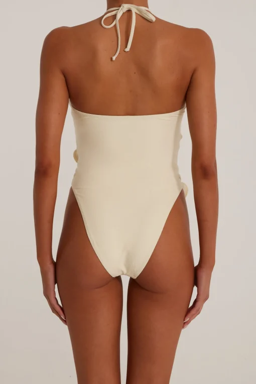 SAME Rosette Cut Out One Piece-Women Bridal | Women