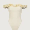 SAME Rosette Off Shoulder One Piece-Women Bridal | Women