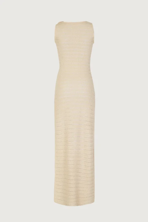 SAME Rosette Sleeveless Crochet Dress- Dresses | Bridal