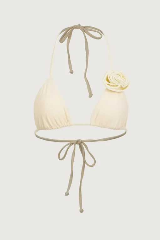 SAME Rosette Triangle Top-Women Under $100 | Bridal