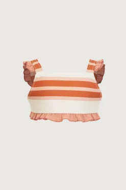 SAME ruffle bandeau top- Children