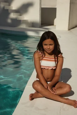 SAME ruffle bandeau top- Children