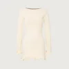 SAME Ruffle Hem Mini Dress- Dresses | Bridal
