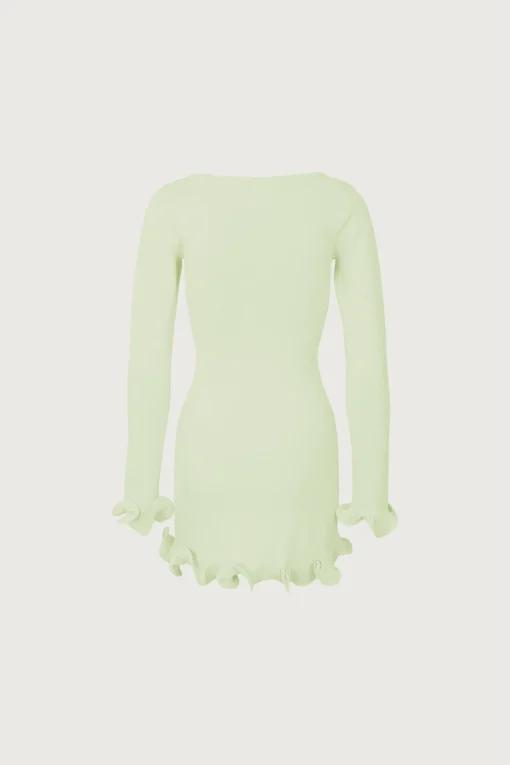 SAME Ruffle Hem Mini Dress- Dresses