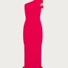 SAME Ruffle Hem One Shoulder Dress- Dresses