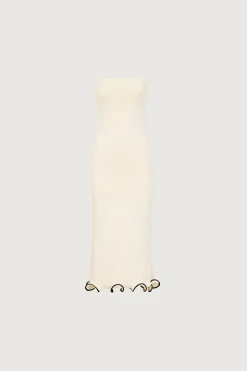 SAME Ruffle Hem Strapless Dress- Dresses | Bridal