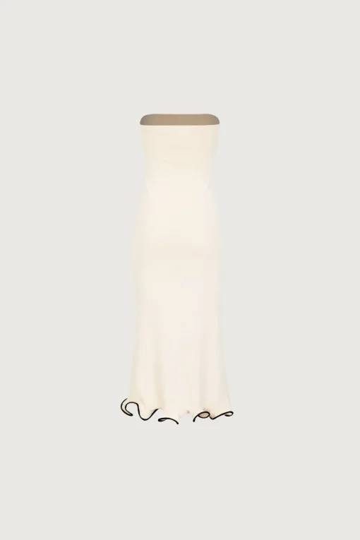SAME Ruffle Hem Strapless Dress- Dresses | Bridal