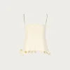 SAME Ruffle Hem Tank Top- Bridal | Tops