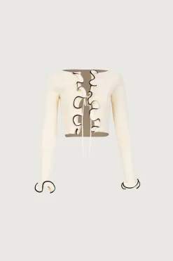 SAME Ruffle Hem Top- Tops | Bridal