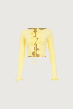 SAME Ruffle Hem Top- Tops