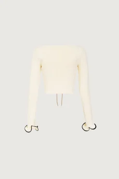SAME Ruffle Hem Top- Tops | Bridal