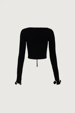 SAME Ruffle Hem Top- Tops