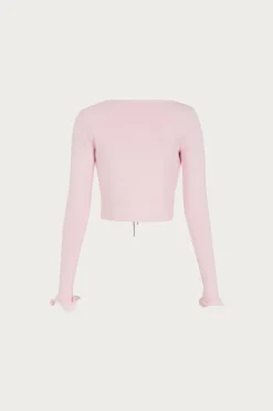 SAME Ruffle Hem Top- Tops