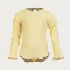 SAME ruffle rashguard one piece- Children