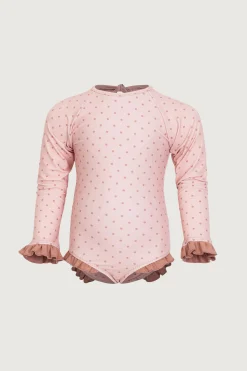 SAME ruffle rashguard one piece- Children