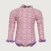 SAME ruffle rashguard one piece- Children
