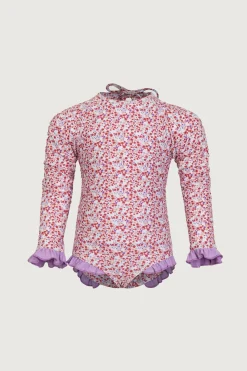 SAME ruffle rashguard one piece- Children