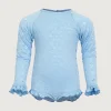 SAME ruffle rashguard one piece- Children