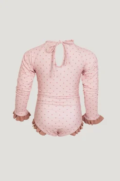 SAME ruffle rashguard one piece- Children