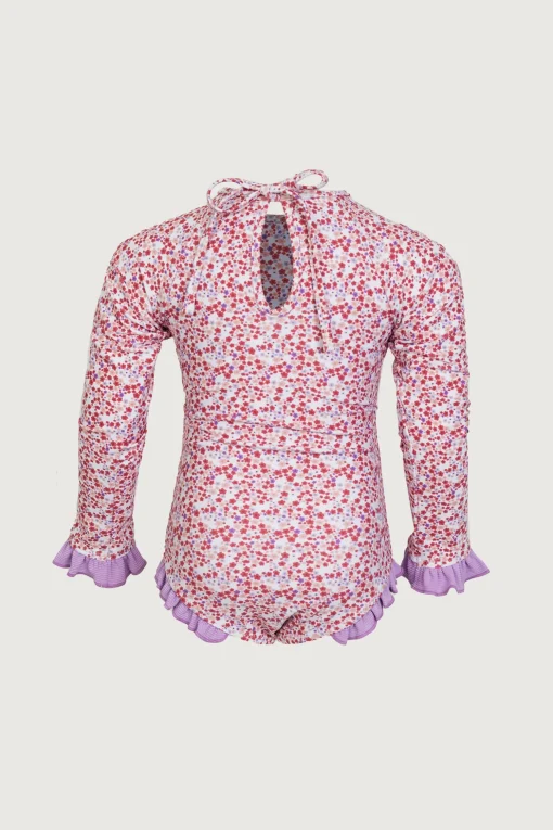 SAME ruffle rashguard one piece- Children
