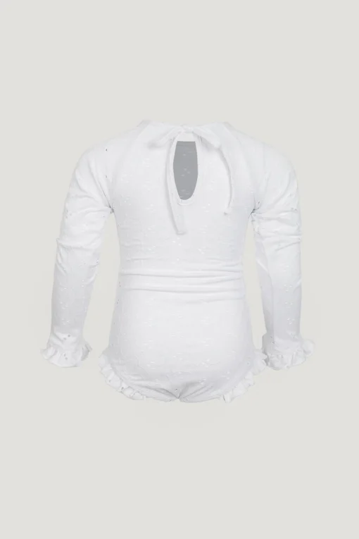 SAME ruffle rashguard one piece- Children