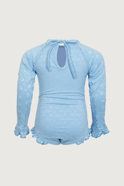 SAME ruffle rashguard one piece- Children